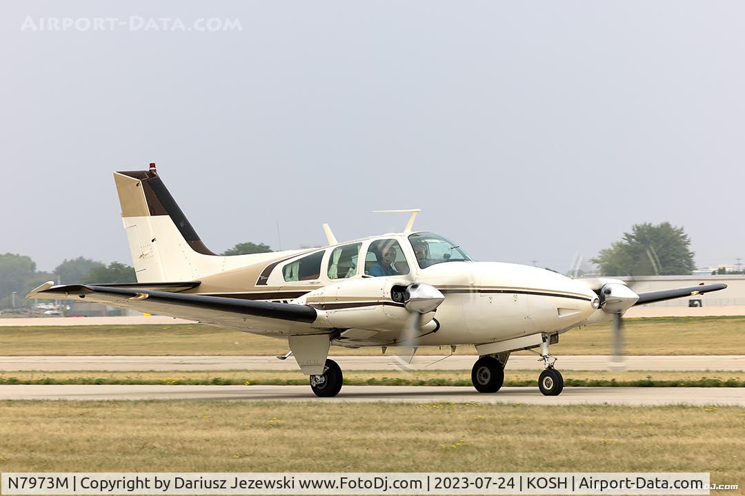 N7973M, 1966 Beech C55 Baron (95-C55) C/N TE-208, Beech 95-C55 Baron  C/N TE-208, N7973M