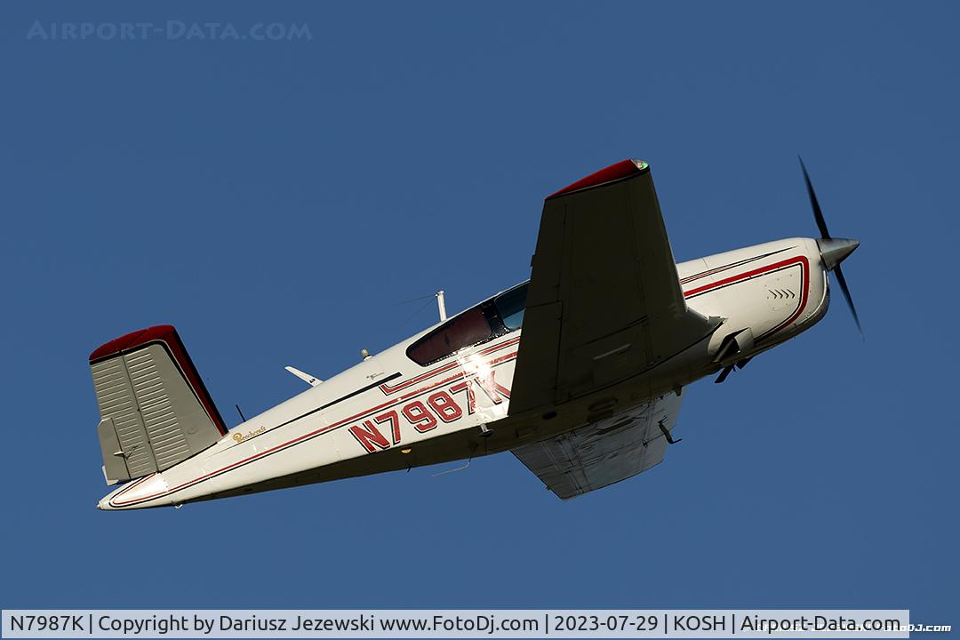 N7987K, 1964 Beech S35 Bonanza C/N D-7491, Beech S35 Bonanza  C/N D-7491, N7987K