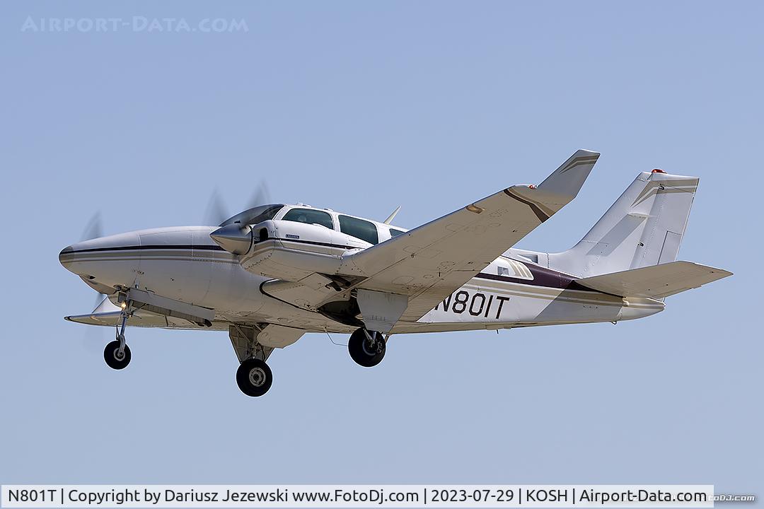 N801T, 1973 Beech 58 Baron C/N TH-330, Beech 58 Baron  C/N TH-330, N801T
