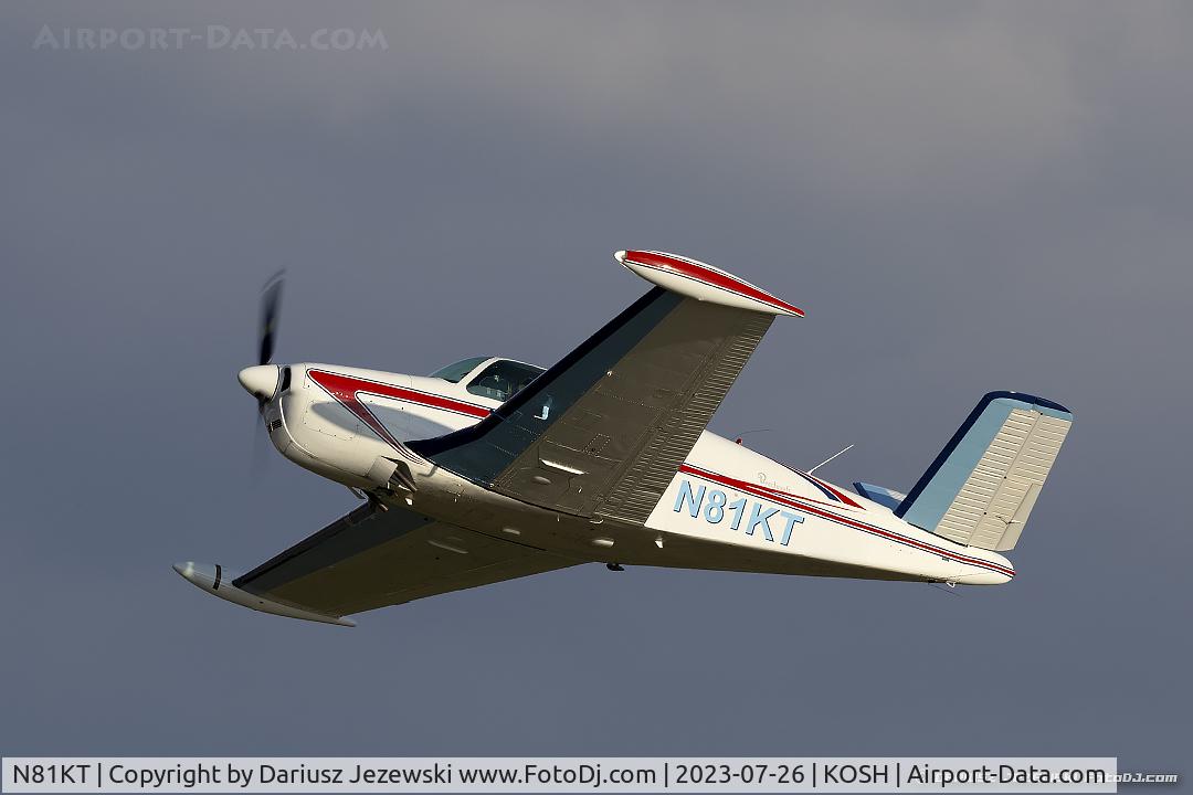 N81KT, 1956 Beech G35 Bonanza C/N D-4652, Beech G35 Bonanza  C/N D-4652, N81KT