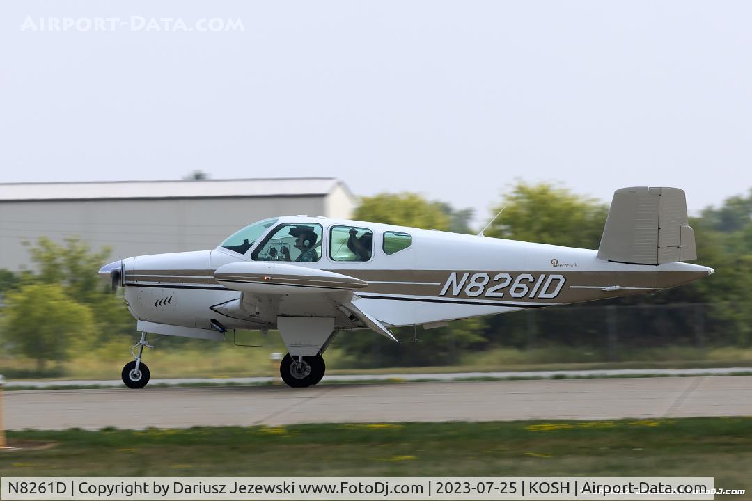 N8261D, 1957 Beech J35 Bonanza C/N D-5366, Beech J35 Bonanza  C/N D-5366, N8261D
