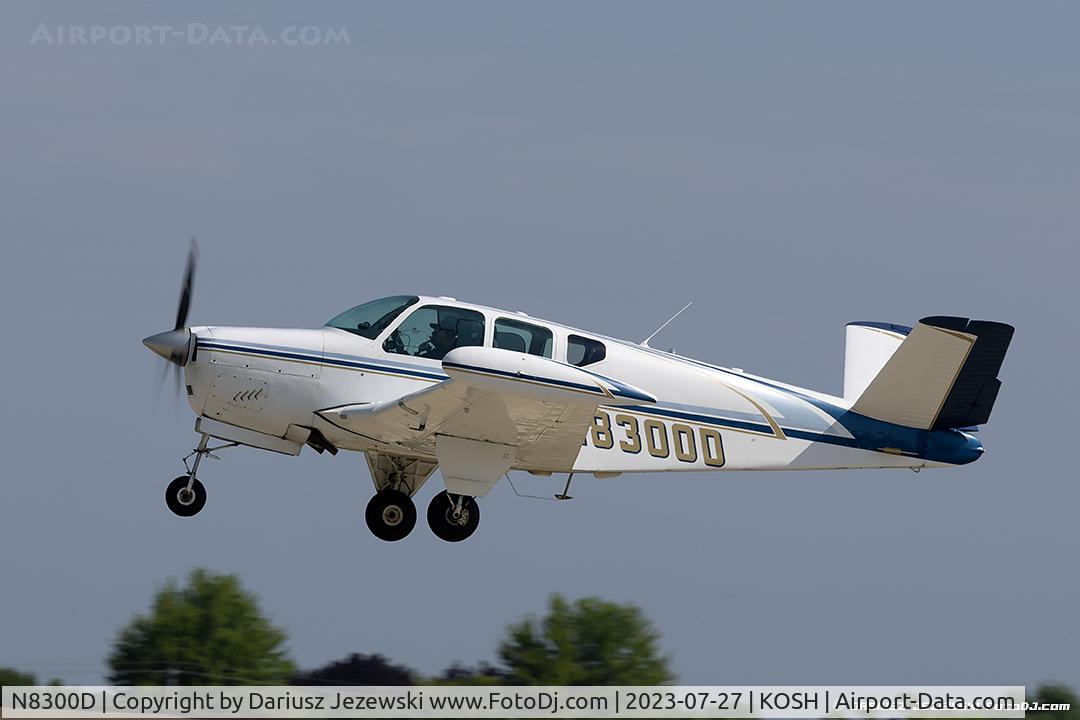 N8300D, 1957 Beech J35 Bonanza C/N D-5394, Beech J35 Bonanza  C/N D-5394, N8300D