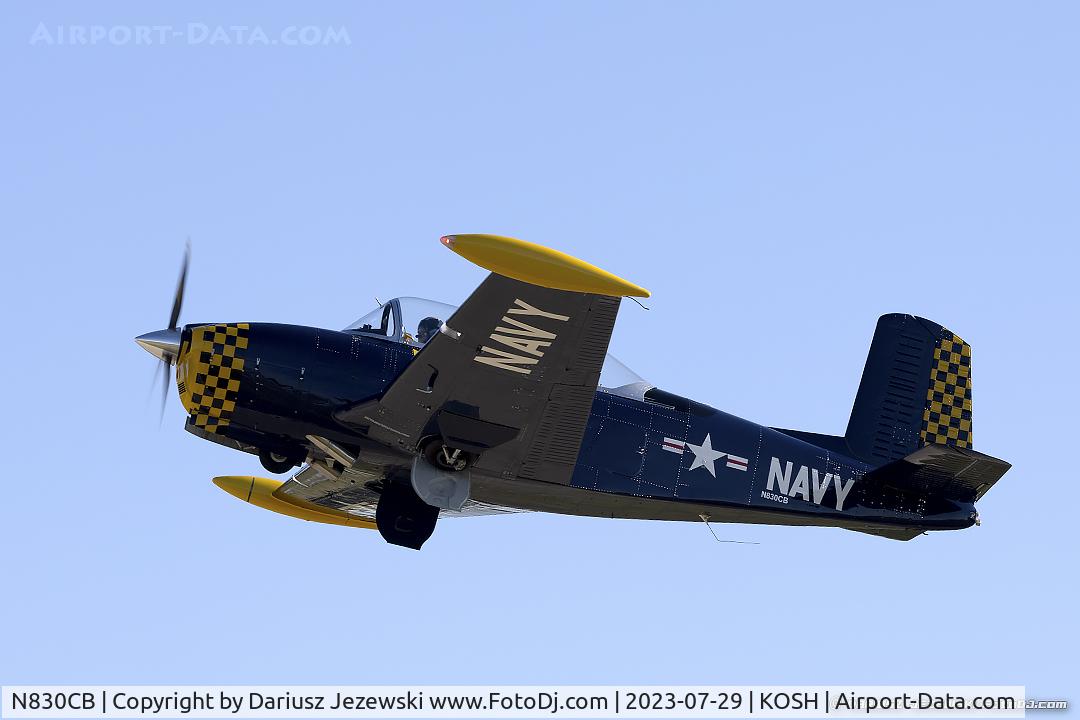 N830CB, 1957 Beech D-45 Mentor C/N BG-369, Beech D-45(T-34B) Mentor  C/N BG-369, N830CB