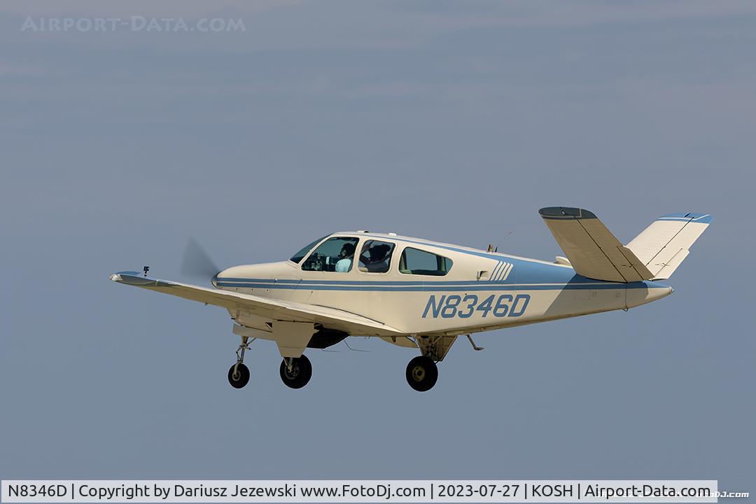 N8346D, 1958 Beech J35 Bonanza C/N D-5447, Beech J35 Bonanza  C/N D-5447, N8346D