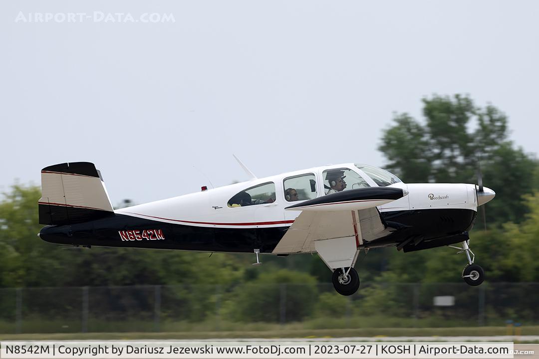 N8542M, 1963 Beech P35 Bonanza C/N D-7202, Beech P35 Bonanza  C/N D-7202, N8542M