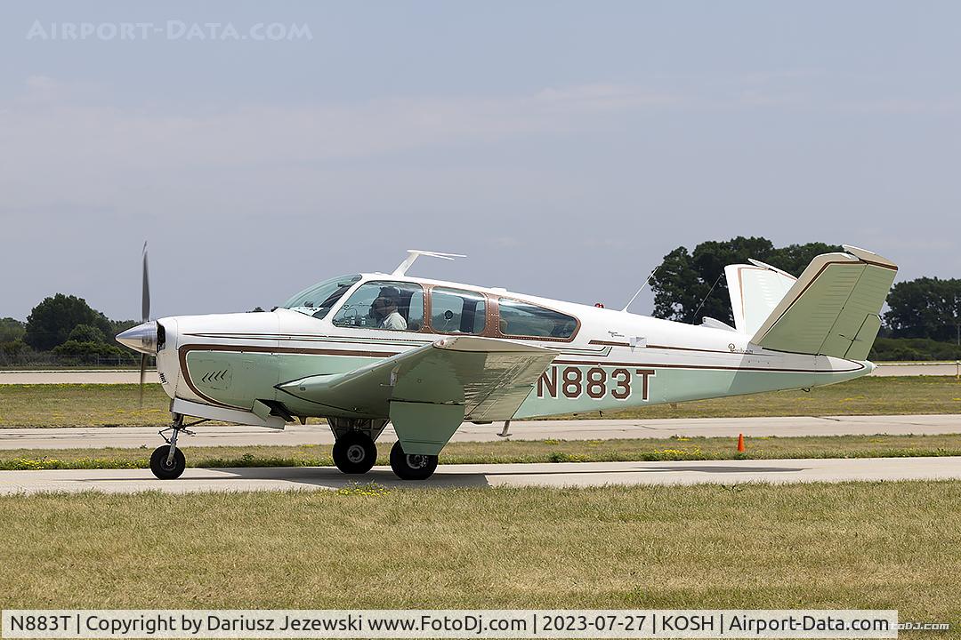 N883T, 1965 Beech S35 Bonanza C/N D-7770, Beech S35 Bonanza  C/N D-7770, N883T