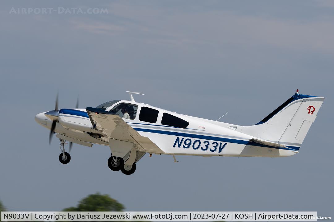 N9033V, 1972 Beech 95-B55 (T42A) Baron C/N TC-1436, Beech 95-B55 Baron (T42A)  C/N TC-1436, N9033V