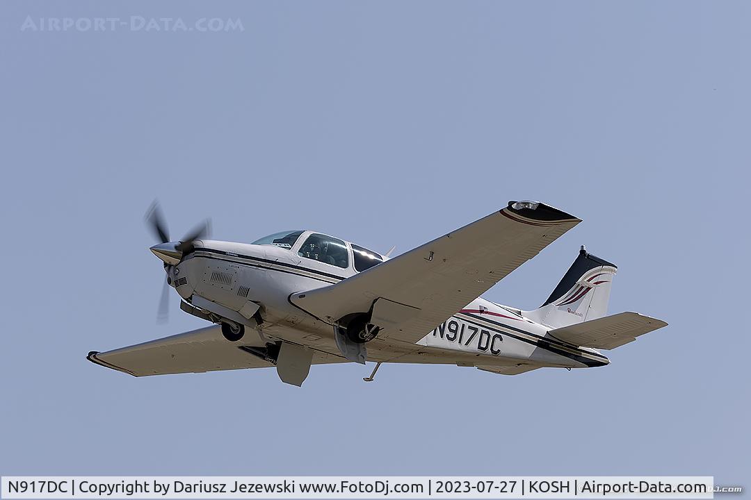 N917DC, 1981 Beech A36 Bonanza 36 C/N E-1884, Beech A36 Bonanza  C/N E-1884, N917DC