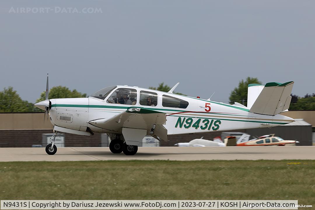 N9431S, 1965 Beech V35 Bonanza C/N D-8021, Beech V35 Bonanza  C/N D-8021, N9431S