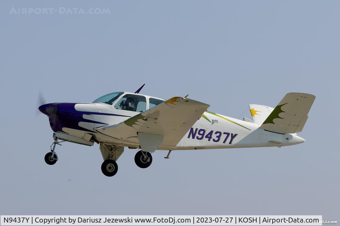 N9437Y, 1960 Beech N35 Bonanza C/N D-6615, Beech N35 Bonanza  C/N D-6615, N9437Y