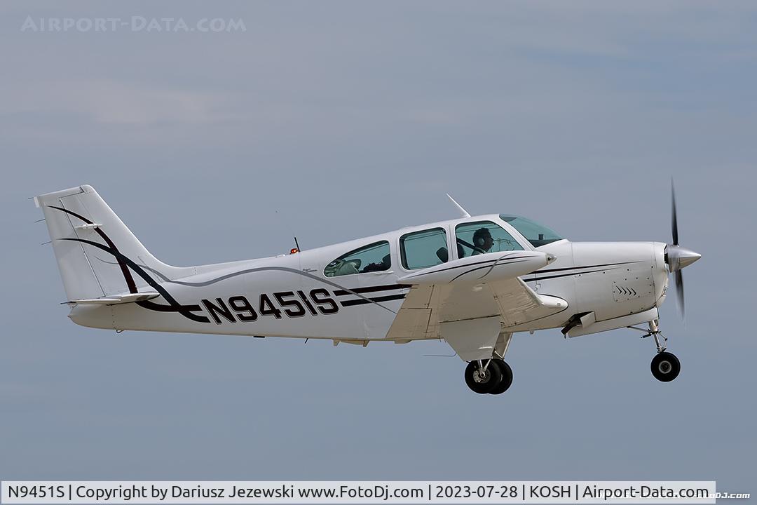 N9451S, 1966 Beech 35-C33A Debonair C/N CE-11, Beech 35-C33A Debonair  C/N CE-11, N9451S