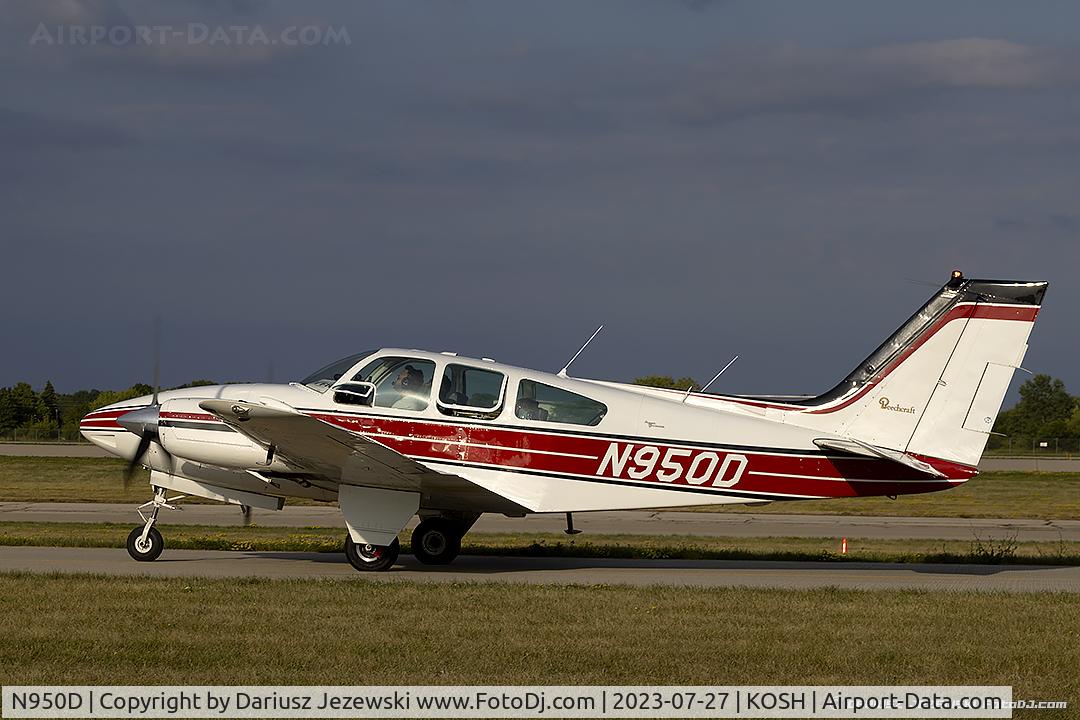 N950D, 1969 Beech D55 Baron C/N TE-691, Beech D55 Baron  C/N TE-691, N950D