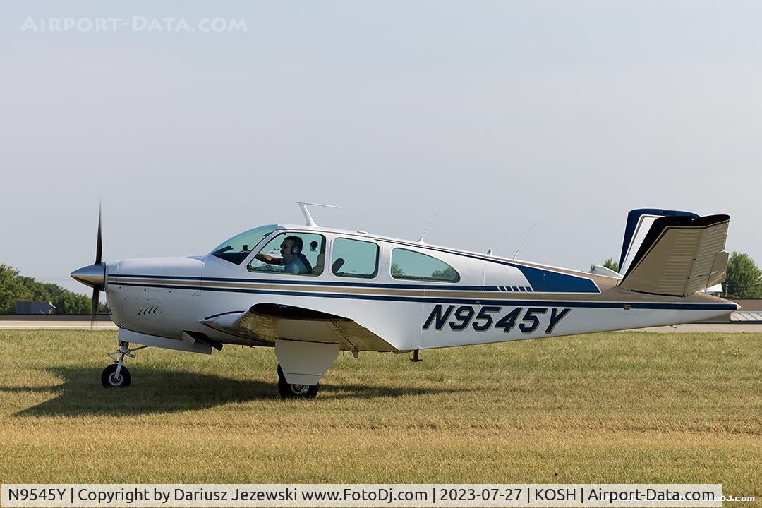 N9545Y, 1962 Beech P35 Bonanza C/N D-7084, Beech P35 Bonanza  C/N D-7084, N9545Y