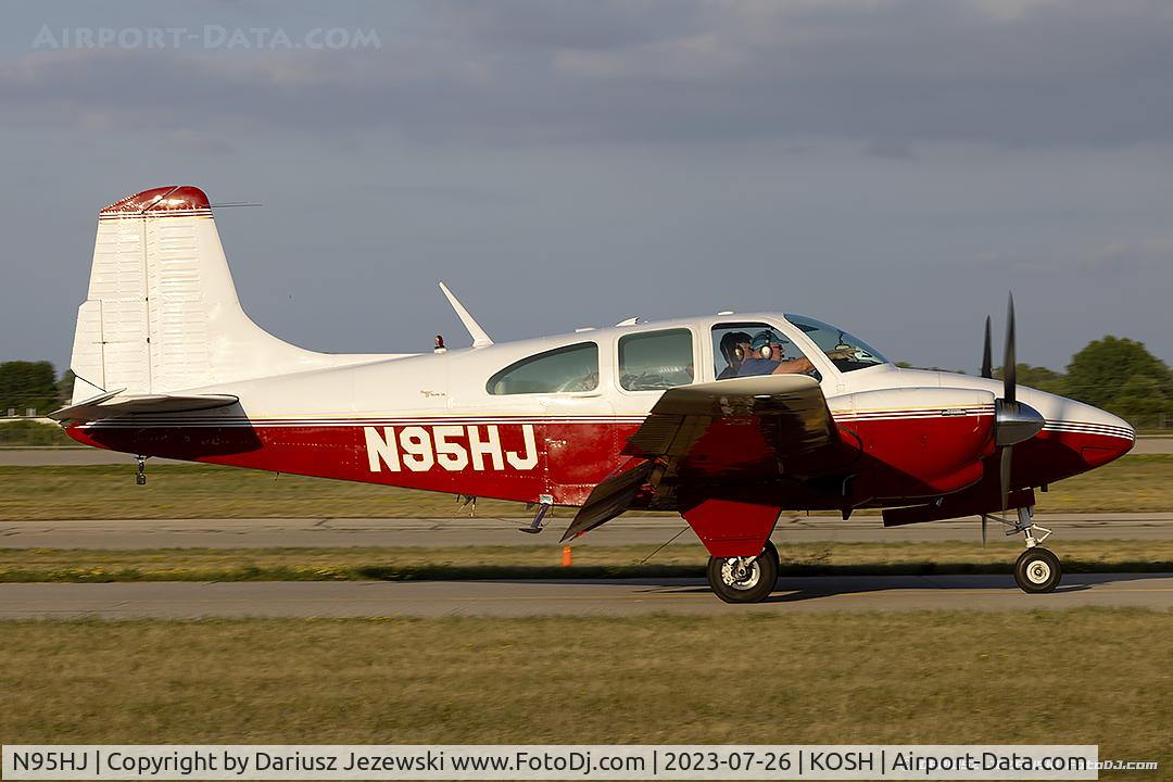 N95HJ, 1965 Beech D95A C/N TD-615, Beech D95A Travel Air  C/N TD-615, N95HJ