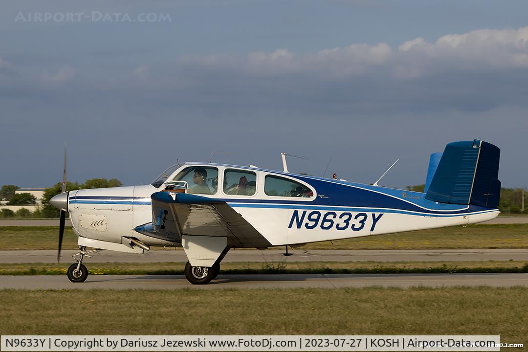 N9633Y, 1963 Beech P35 Bonanza C/N D-7150, Beech P35 Bonanza  C/N D-7150, N9633Y