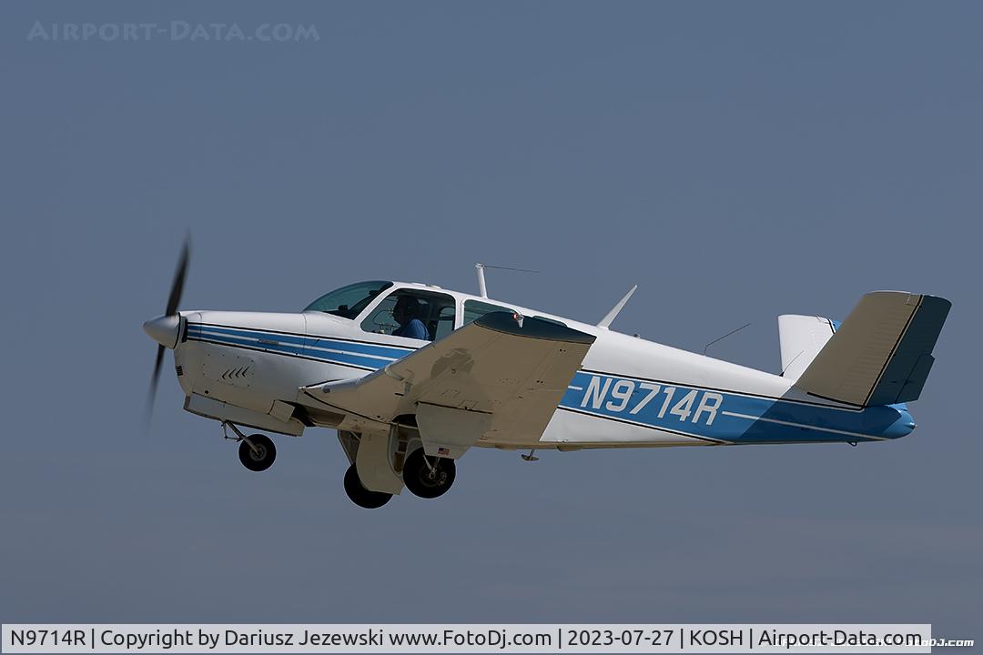 N9714R, 1959 Beech M35 Bonanza C/N D-6266, Beech M35 Bonanza  C/N D-6266, N9714R