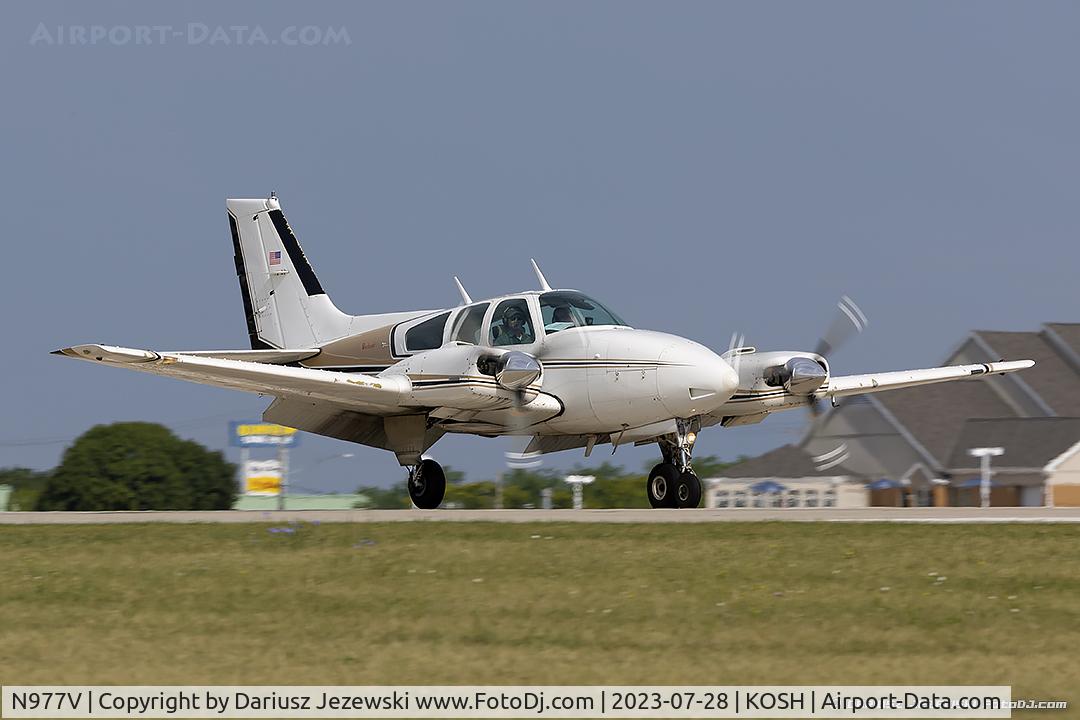 N977V, 1966 Beech C55 Baron (95-C55) C/N TE-111, Beech 95-C55 Baron  C/N TE-111, N977V