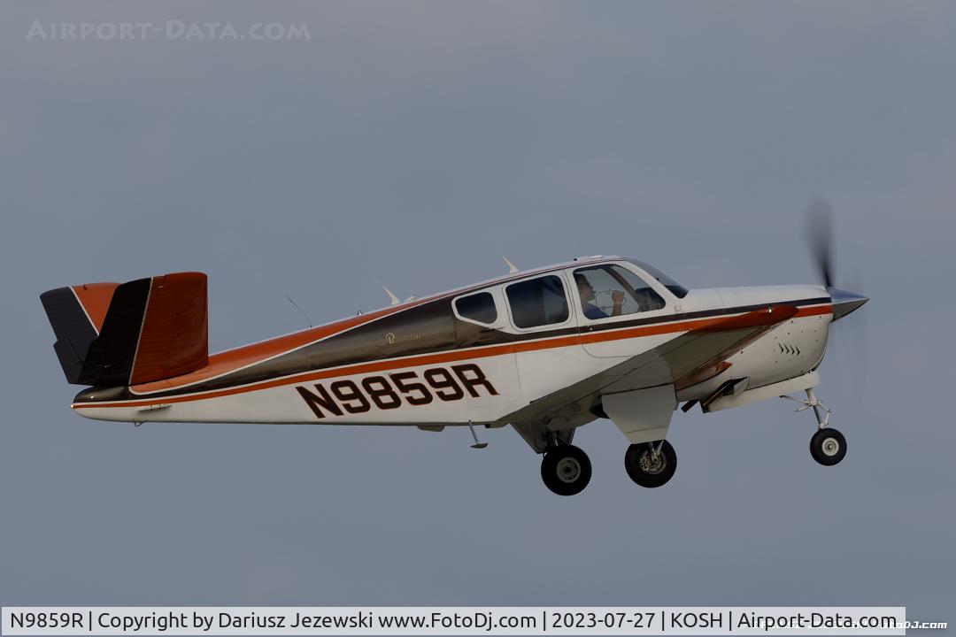 N9859R, 1960 Beech M35 Bonanza C/N D-6406, Beech M35 Bonanza  C/N D-6406, N9859R