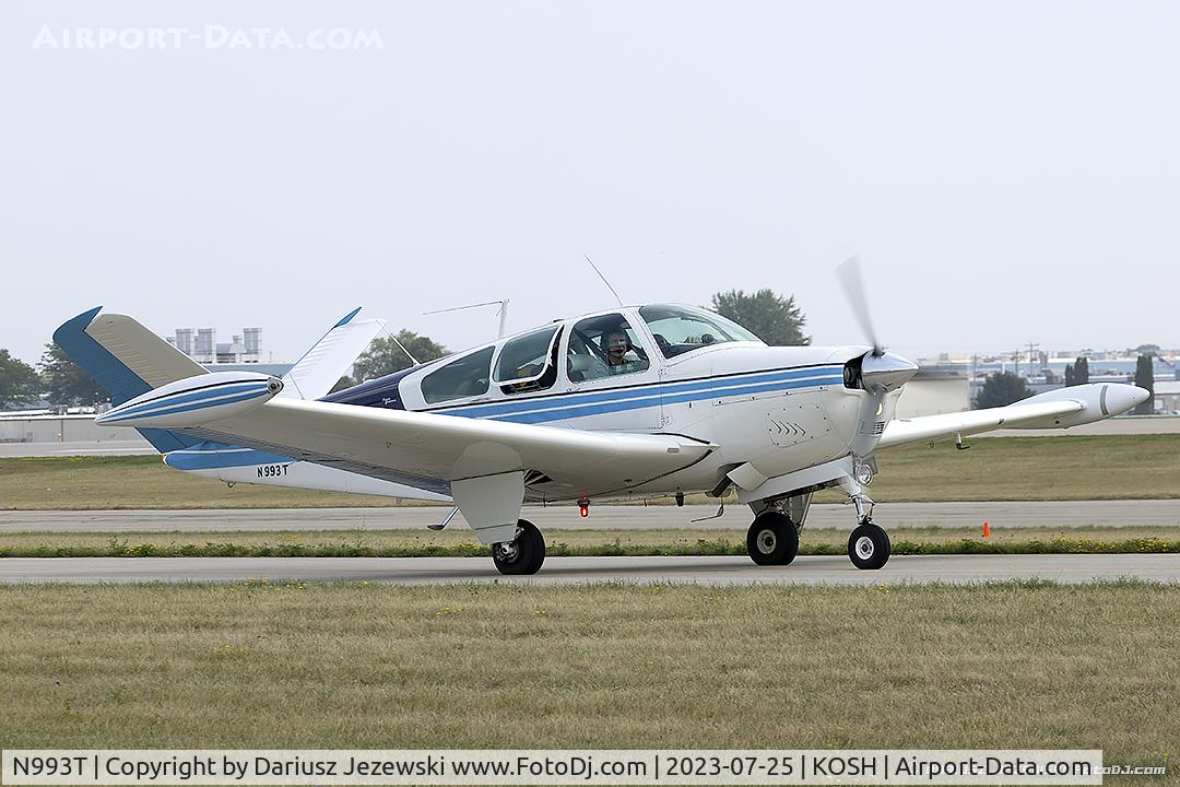 N993T, 1964 Beech S35 Bonanza C/N D-7414, Beech S35 Bonanza  C/N D-7414, N993T
