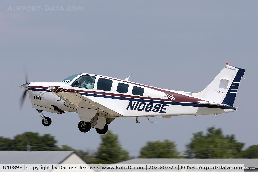 N1089E, 1996 Raytheon Aircraft Company A36 Bonanza C/N E-3030, Beech A36 Bonanza  C/N E-3030, N1089E
