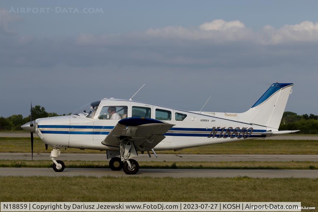 N18859, 1977 Beech C24R C/N MC-511, Beech C24R Sierra  C/N MC-511, N18859
