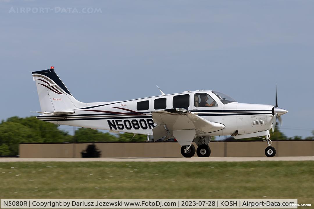 N5080R, 2001 Raytheon Aircraft Company A36 Bonanza C/N E-3386, Beech A36 Bonanza  C/N E-3386, N5080R