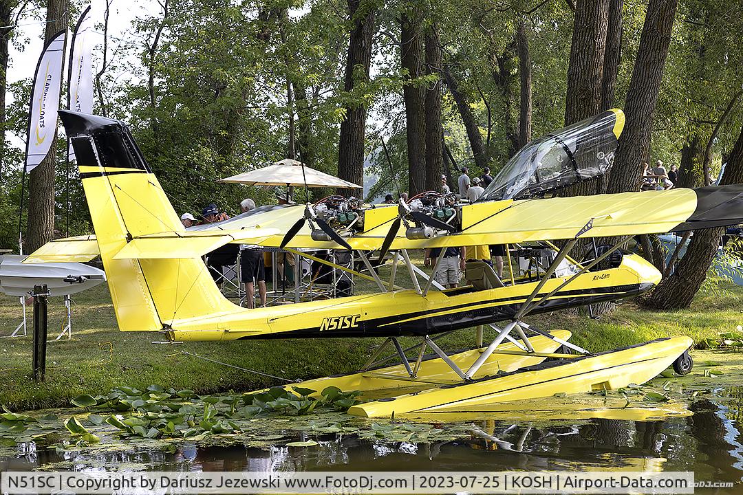 N51SC, 1999 Leza-Lockwood Air Cam C/N AC017, AirCam  C/N AC-017 , N51SC