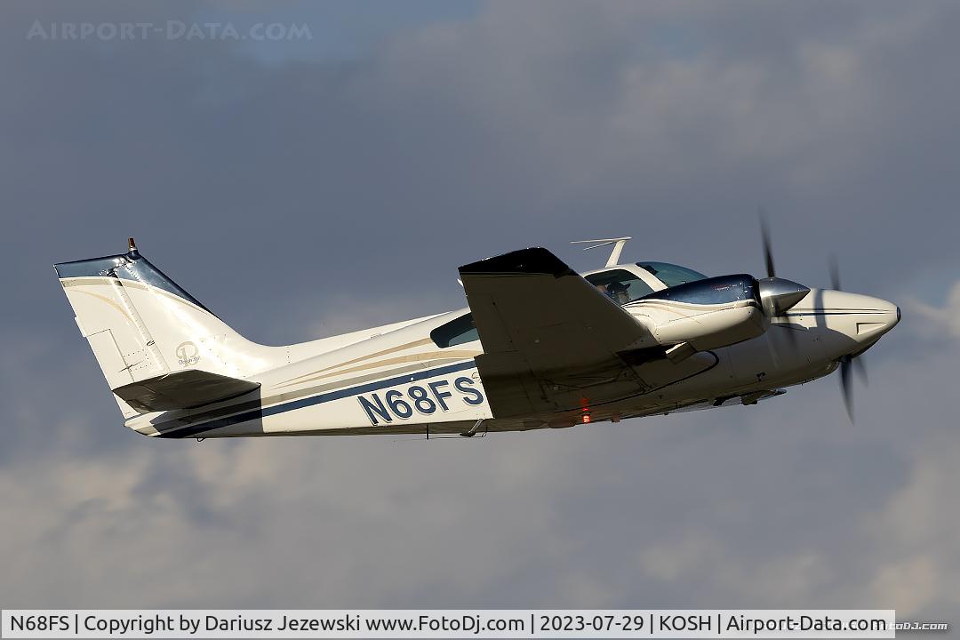 N68FS, 1968 Beech 95-B55 (T42A) Baron C/N TC-1054, Beech 95-B55 Baron  C/N TC-1054, N68FS