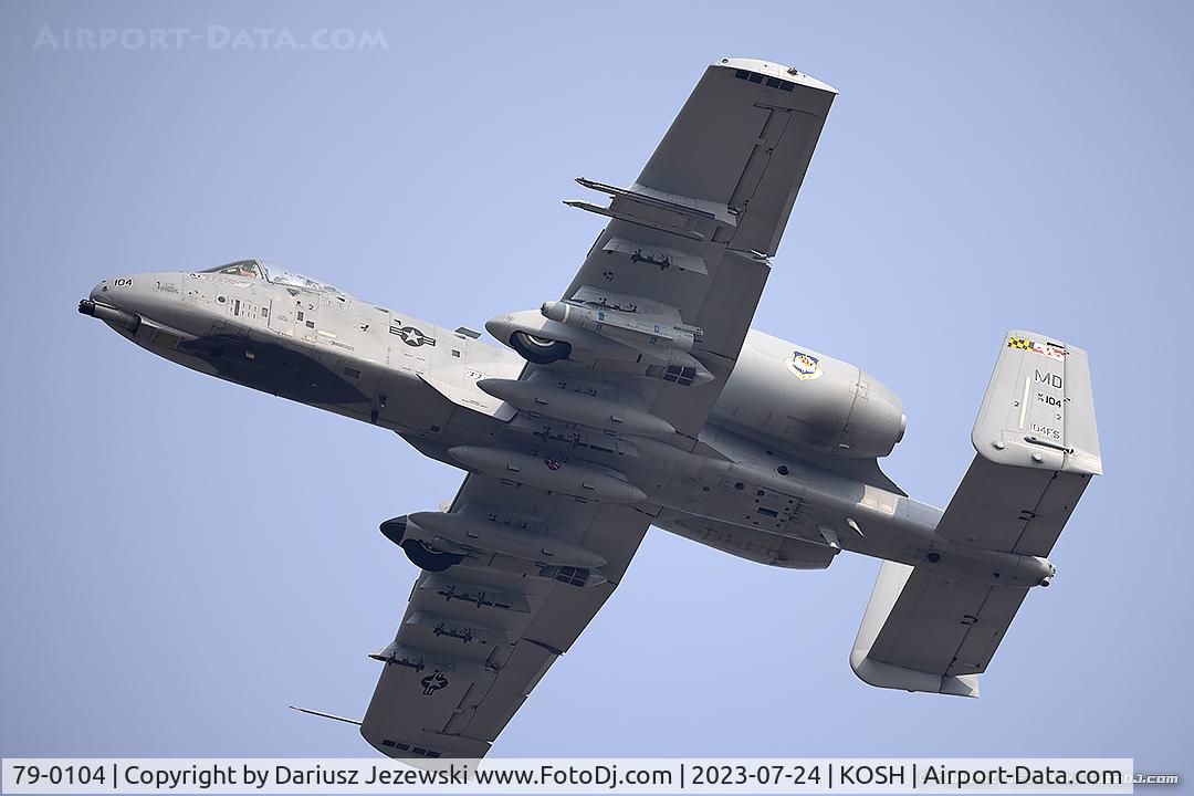 79-0104, 1979 Fairchild Republic A-10C Thunderbolt II C/N A10-0368, A-10A Thunderbolt 79-0104 MA from 131st FS 