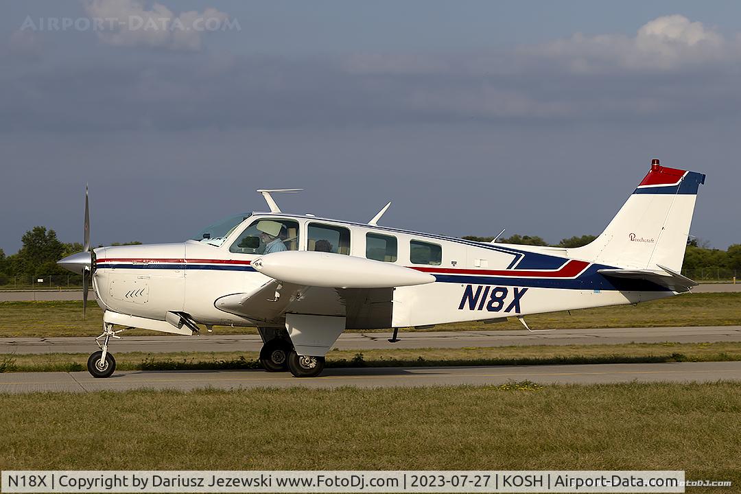 N18X, 1978 Beech A36 Bonanza 36 C/N E-1353, Beech A36 Bonanza  C/N E-1353, N18X
