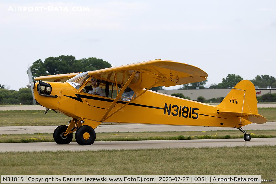 N31815, 2006 American Legend AL3 C/N AL-1071, American Legend Aircraft Co AL3  C/N AL-1071, N31815