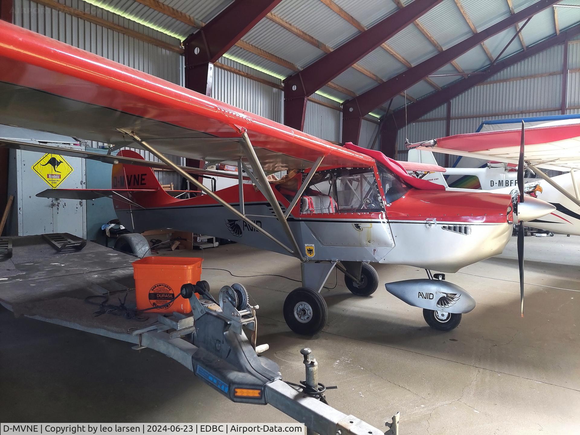 D-MVNE, Aircraft Avid Flyer C/N 1496, Ballenatedt 23.6.2024