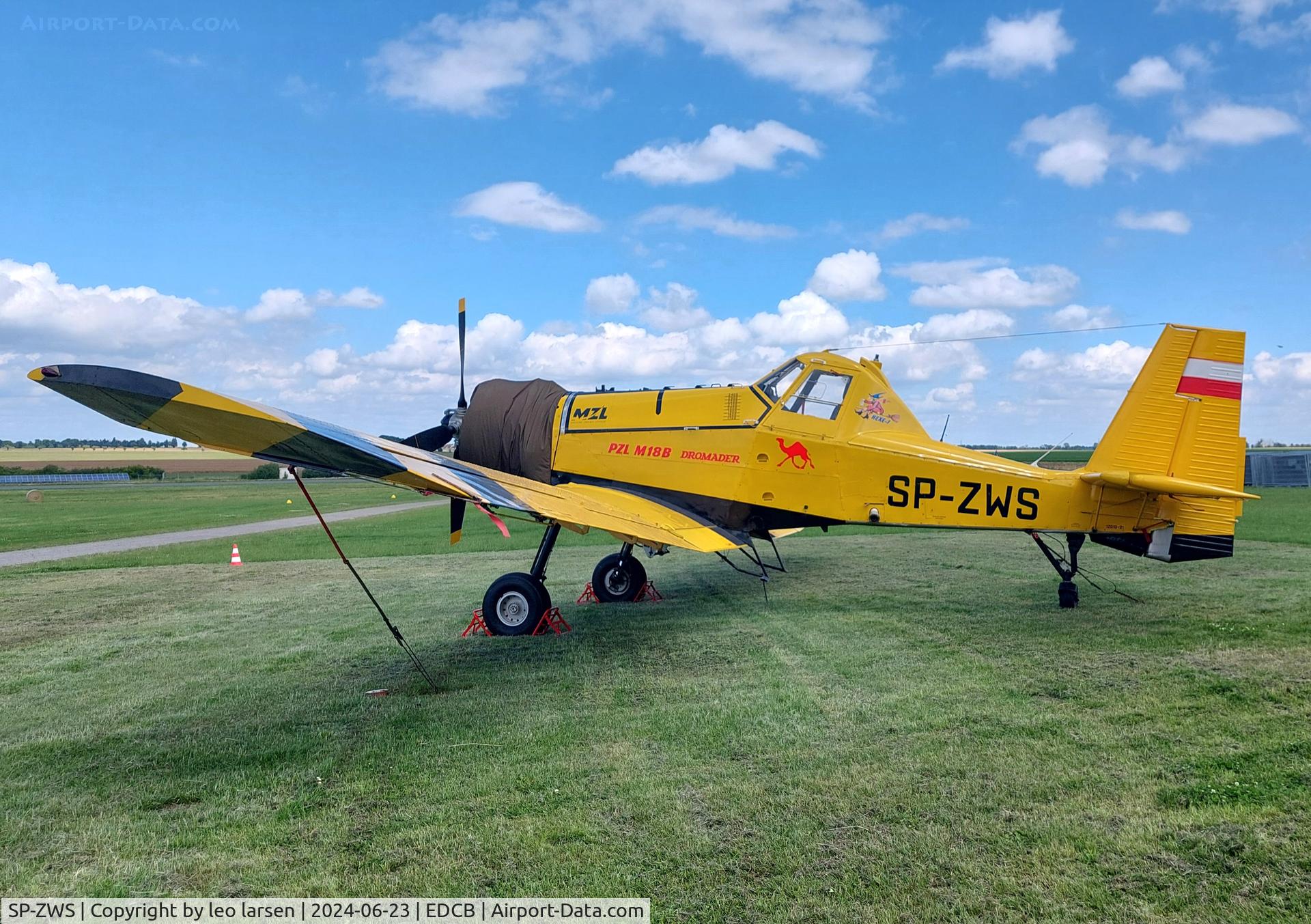 SP-ZWS, PZL-Mielec M-18B Dromader C/N 1ZO10-21, Ballenstedt 23.6.2024