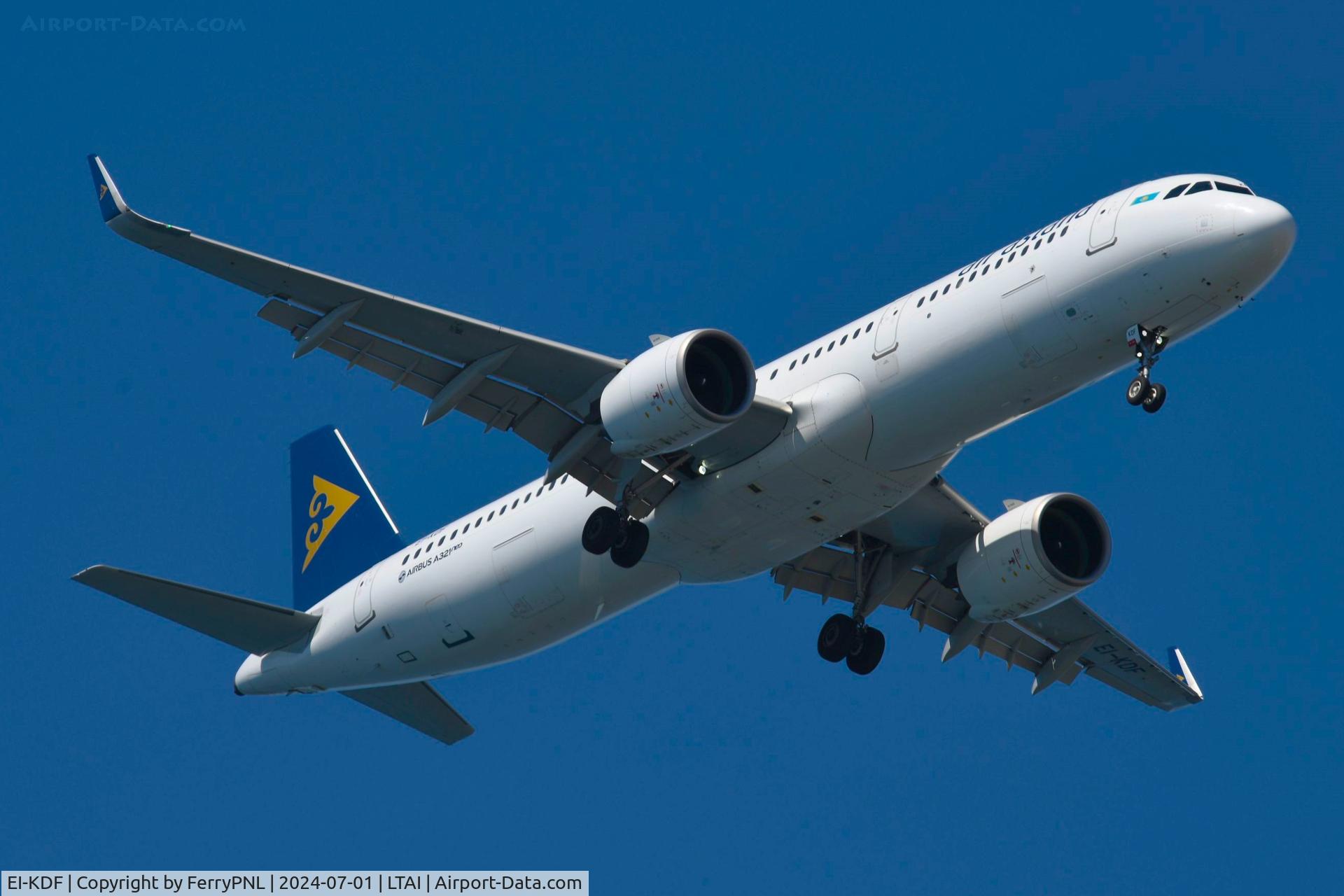 EI-KDF, 2019 Airbus A321-271N C/N 8277, Air Astana A321N