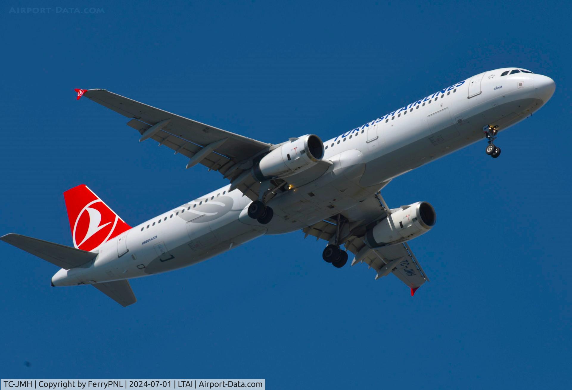 TC-JMH, 2008 Airbus A321-232 C/N 3637, Turkish A321