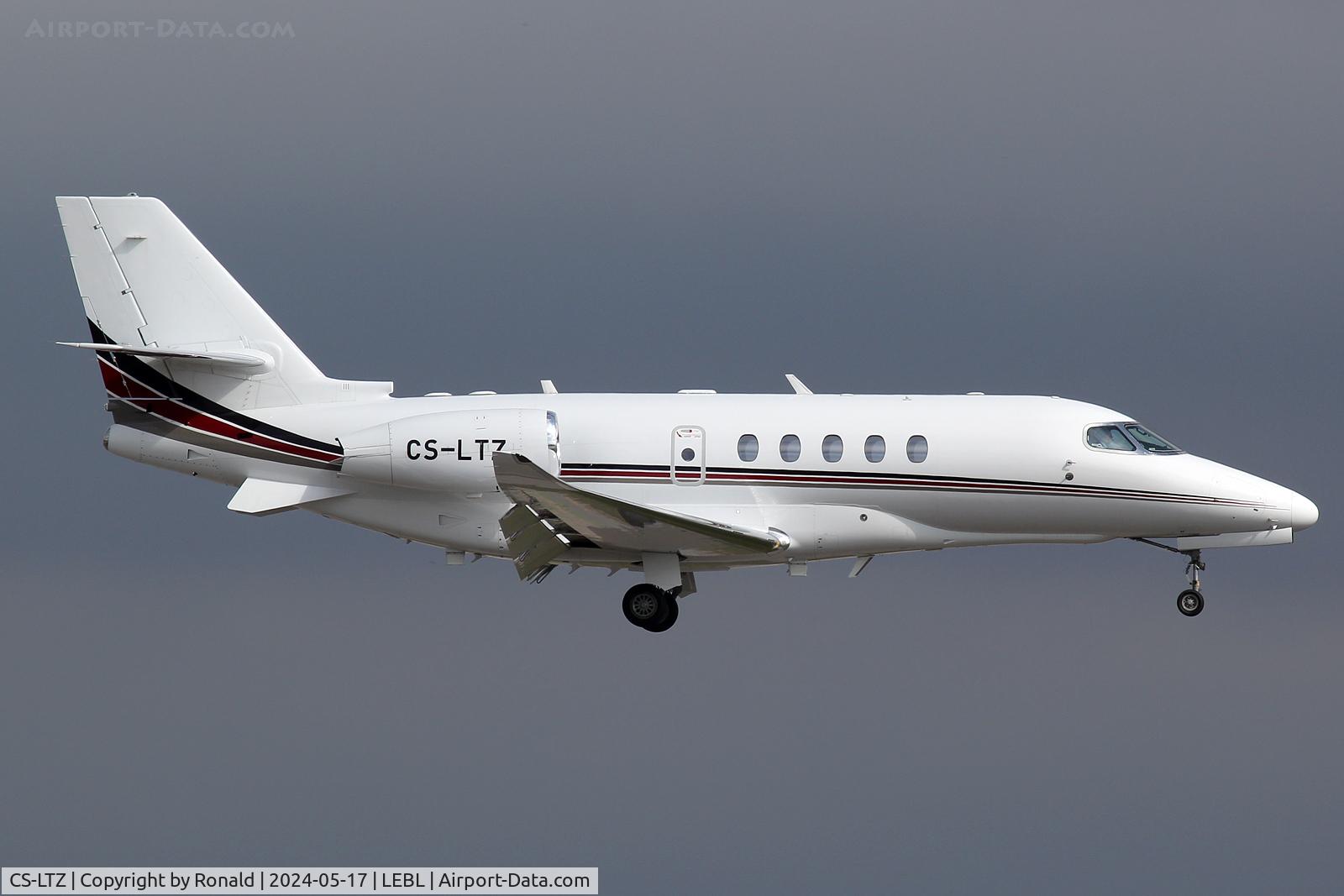 CS-LTZ, 2023 Cessna 680A Citation Latitude C/N 680A0349, at bcn