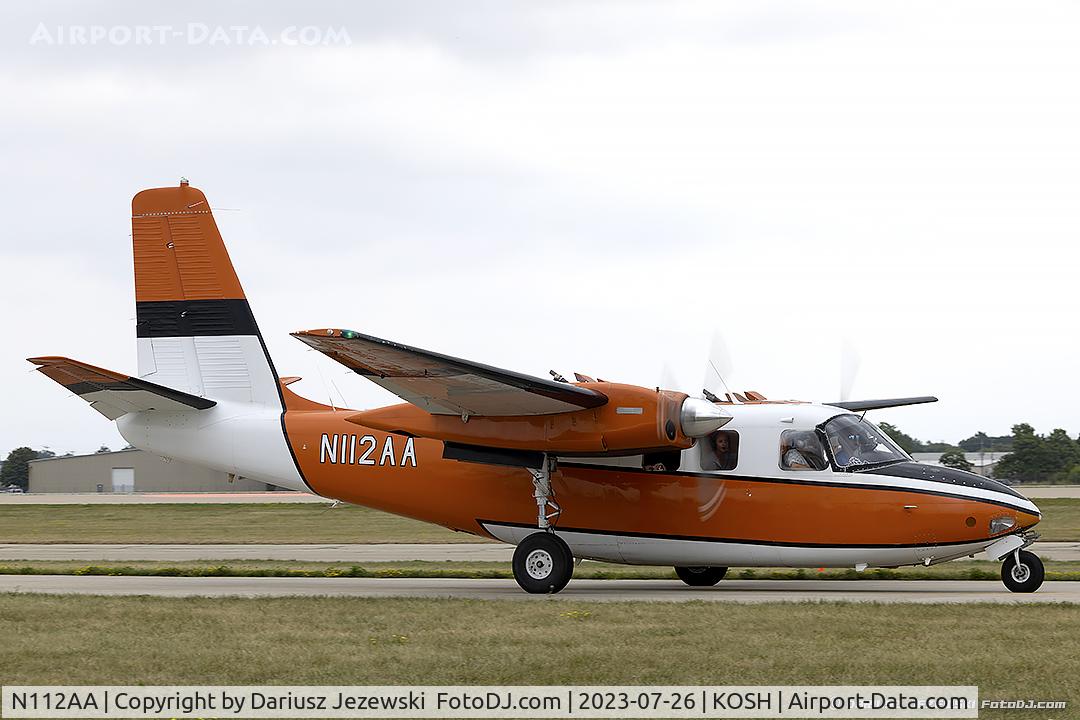 N112AA, 1964 Aero Commander 500B Commander C/N 1436-153, Aero Commander 500-B  C/N 1436-153, N112AA