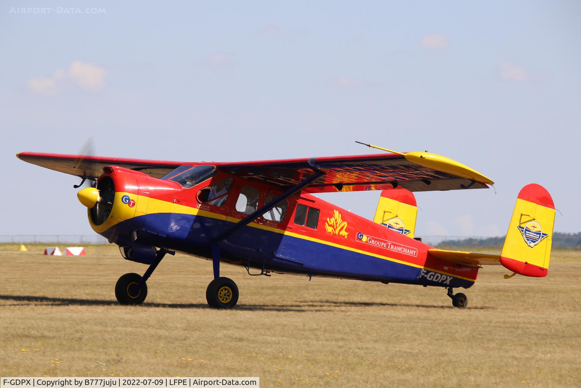 F-GDPX, Max Holste MH-1521M Broussard C/N 170, during Meaux Airshow