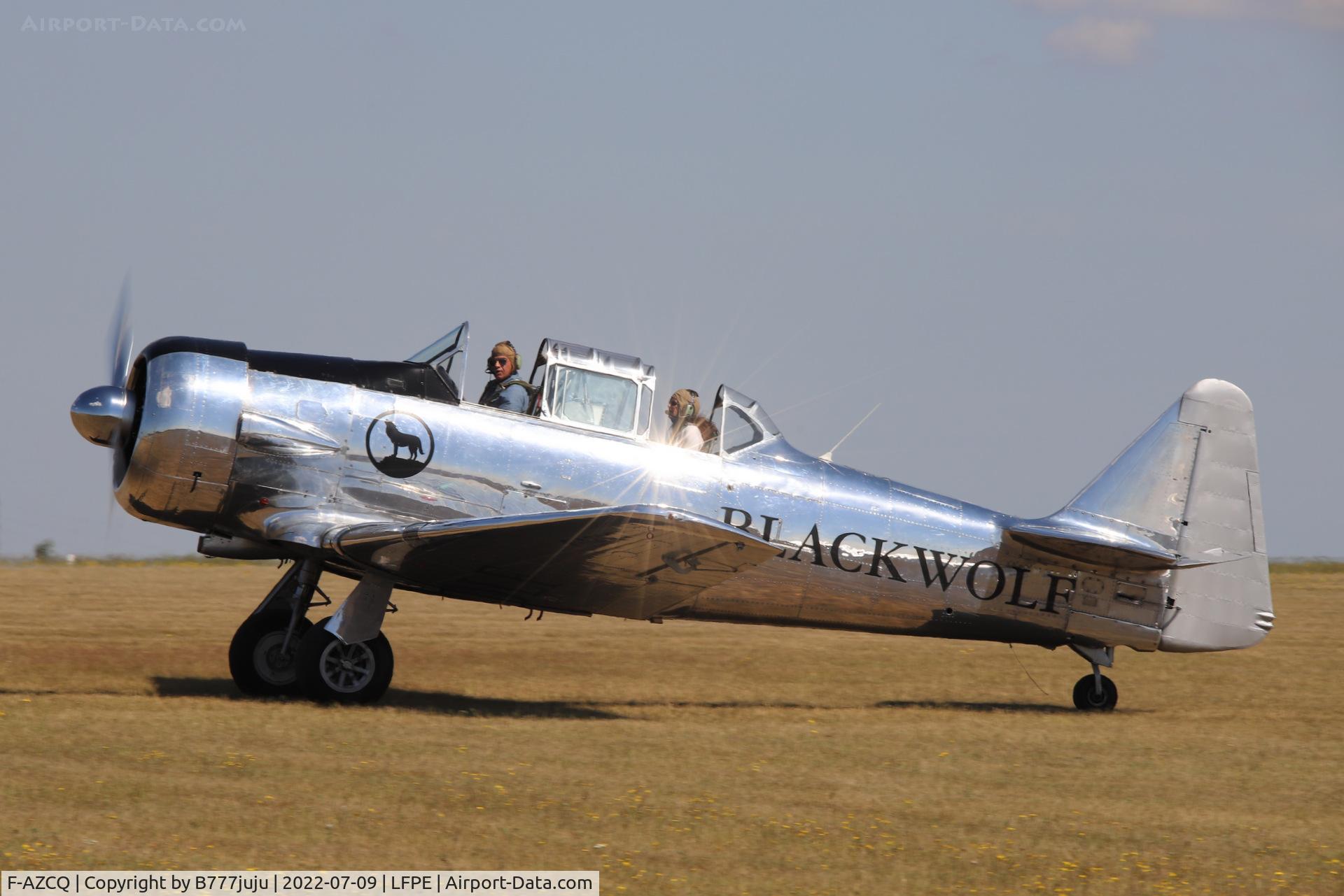 F-AZCQ, 1949 North American T-6G Texan C/N 168-141, during Meaux Airshow