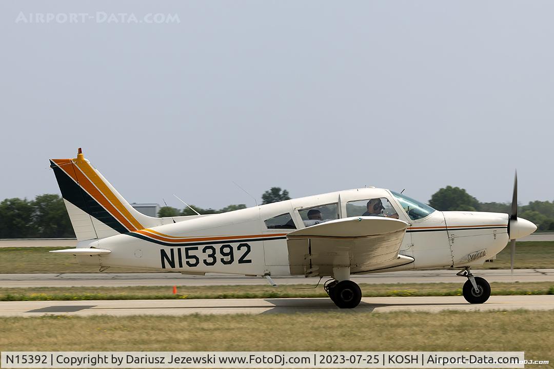 N15392, 1972 Piper PA-28-180 Cherokee C/N 28-7305069, Piper PA-28-180 Cherokee  C/N 28-7305069, N15392