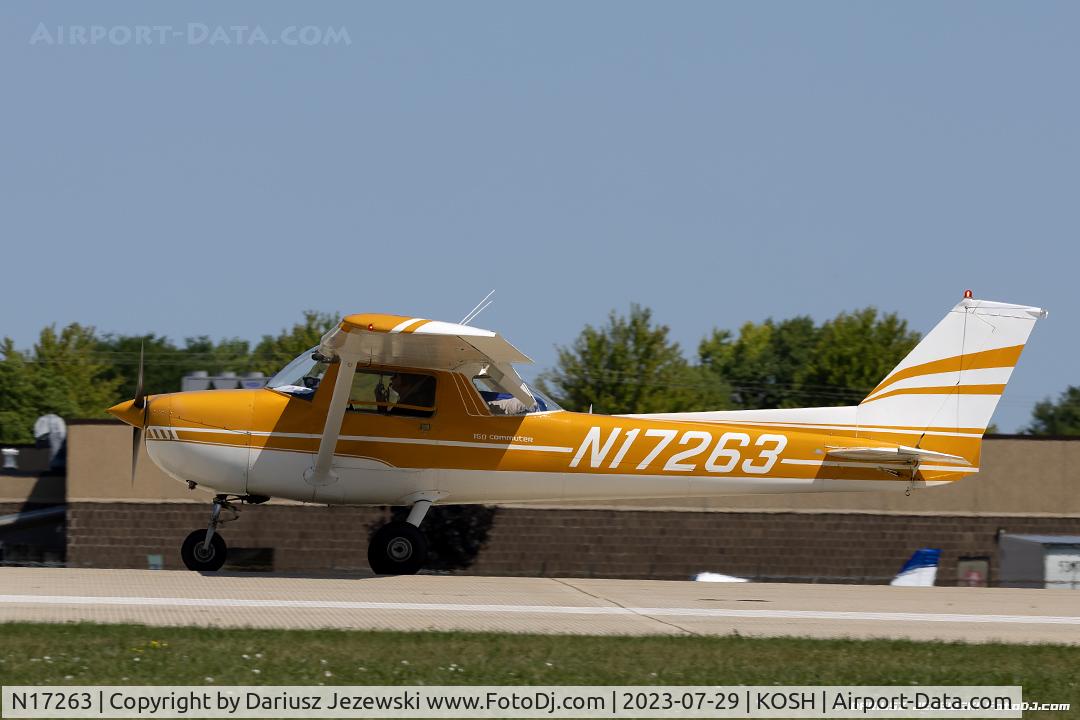 N17263, 1972 Cessna 150L C/N 15073698, Cessna 150L  C/N 15073698, N17263