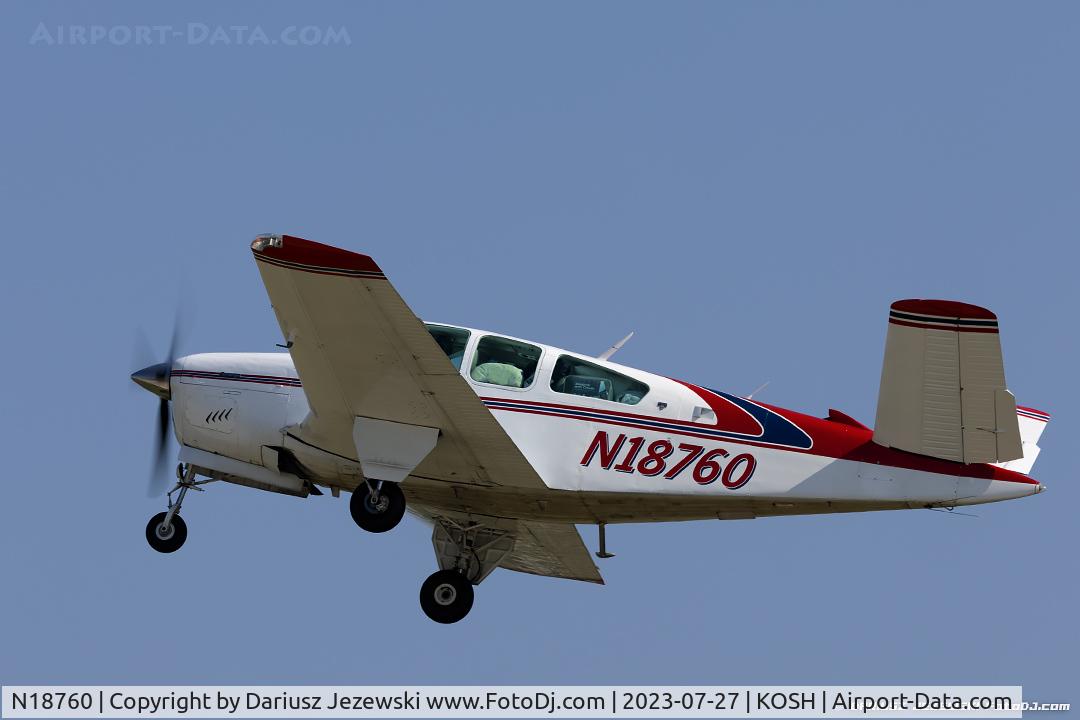 N18760, 1977 Beech V35B Bonanza C/N D-10070, Beech V35B Bonanza  C/N D-10070, N18760