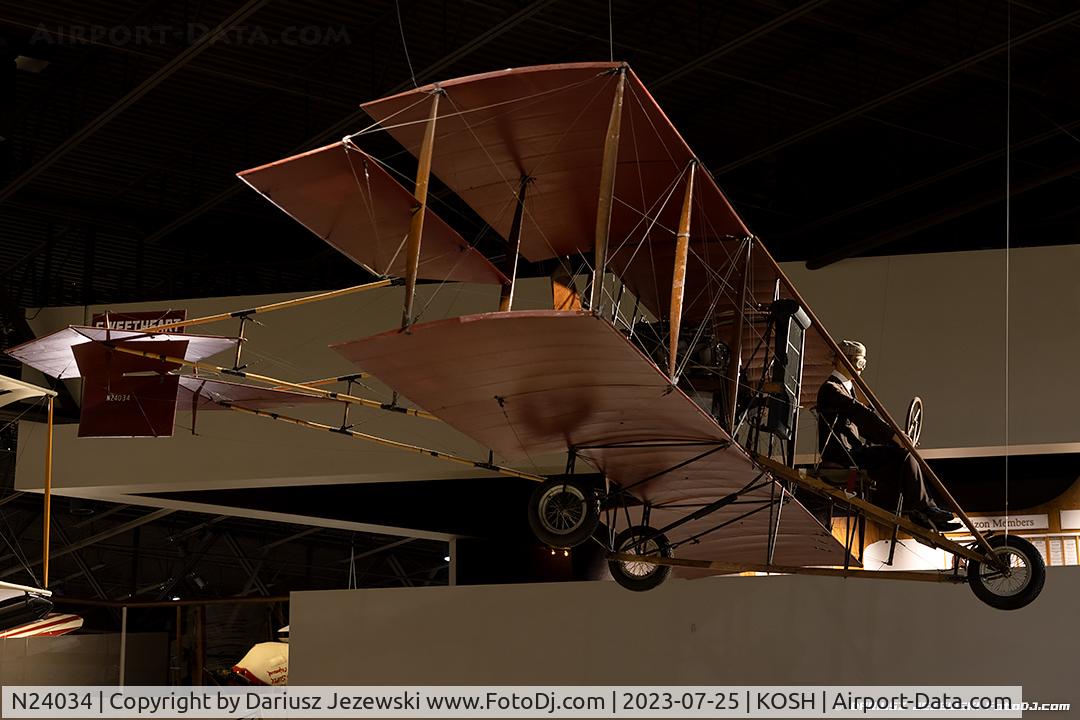 N24034, 1966 Curtiss 1912 A-1 C/N 12, Curtiss 1912 A-1  C/N 12, N24034 - EAA Museum