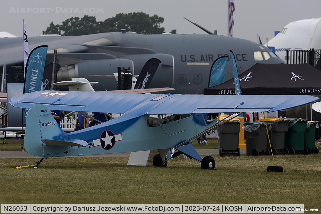 N26053, 1939 Piper J3F-65 C/N 3991, Piper J3F-65 Cub  C/N 3991, N26053