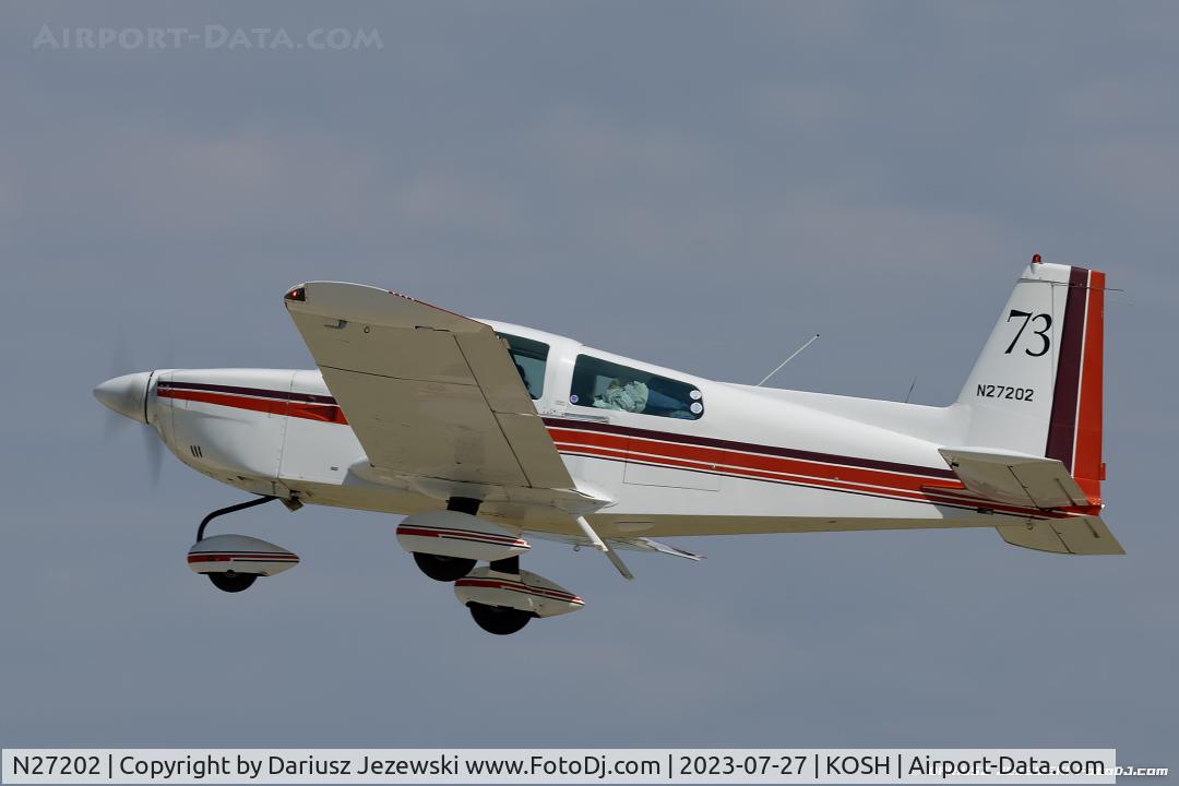 N27202, Grumman American AA-5A Cheetah C/N AA5A0900, Grumman American AA-5A Cheetah  C/N AA5A-0900, N27202