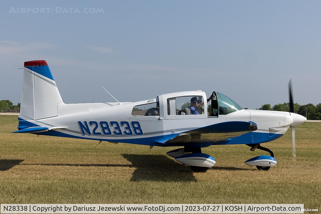 N28338, 1977 Grumman American AA-5B Tiger C/N AA5B0569, Grumman American AA-5B Tiger  C/N AA5B0569, N28338