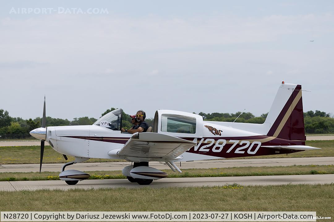 N28720, 1978 Grumman American AA-5B Tiger C/N AA5B0774, Grumman American AA-5B Tiger  C/N AA5B0774, N28720