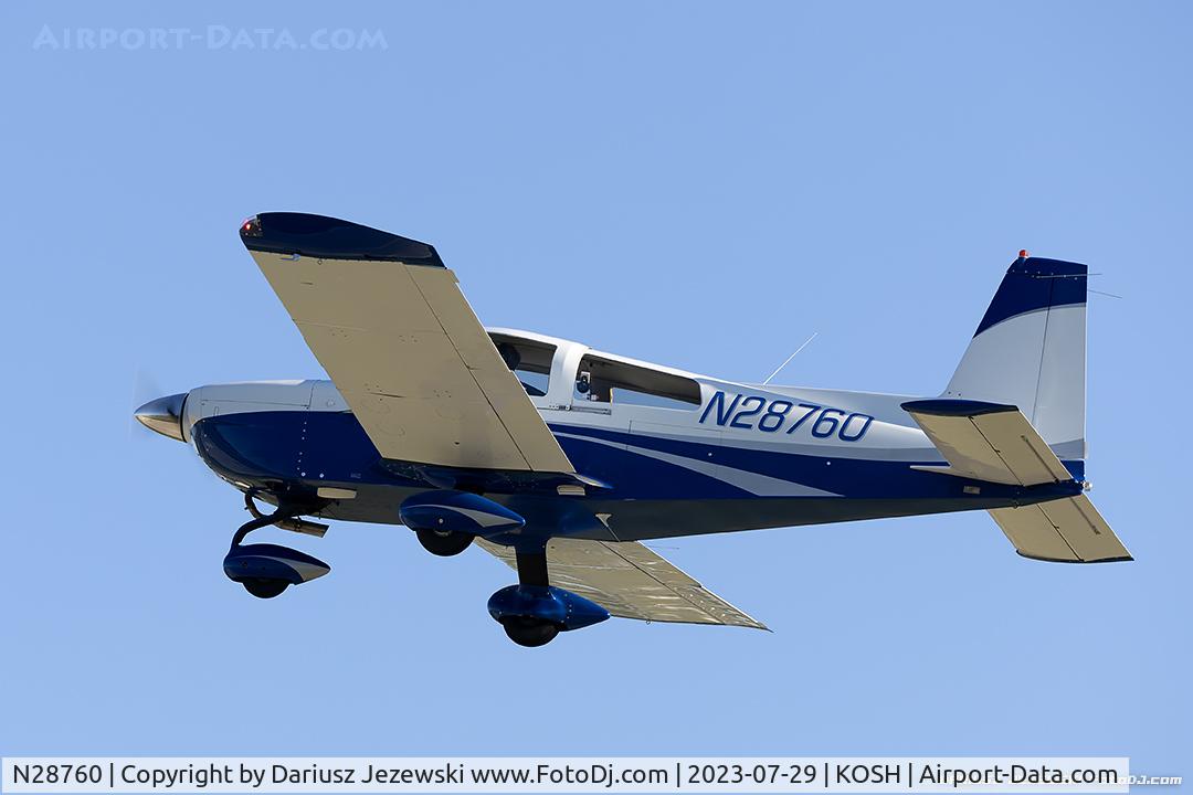 N28760, 1978 Grumman American AA-5B Tiger C/N AA5B0795, Grumman American AA-5B Tiger  C/N AA5B0795, N28760