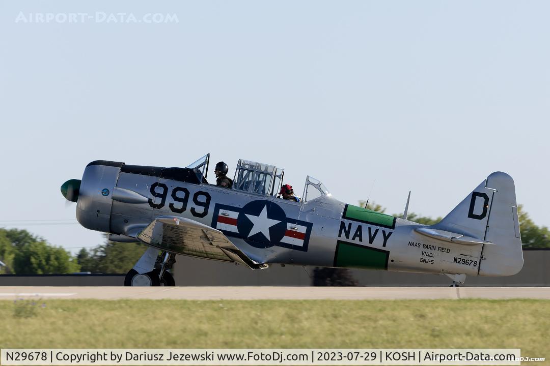 N29678, North American AT-6D C/N 51999, North American AT-6D Texan  C/N 51999, N29678