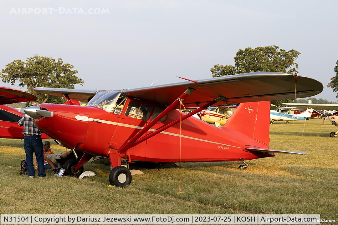 N31504, 1940 Stinson 10 C/N 7749, Stinson 10  C/N 7749, N31504